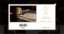 Desktop Screenshot of giusti.com